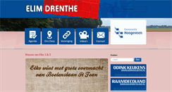 Desktop Screenshot of elim-drenthe.nl