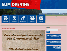 Tablet Screenshot of elim-drenthe.nl